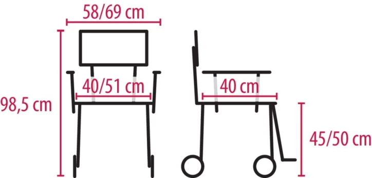 Fauteuil de transfert STAN'ULTRA