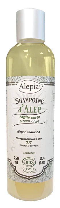 Shampoing d'Alep Aloe Vera à l'argile verte