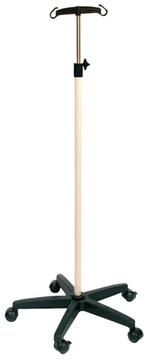 Pied à sérum laqué blanc