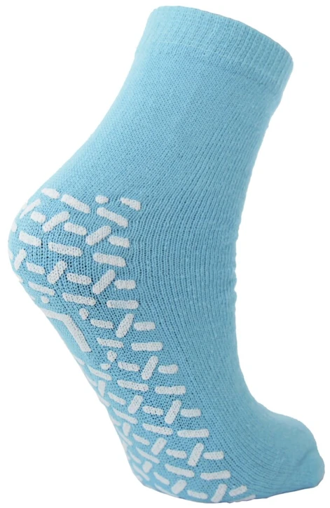 Chaussettes avec picots antidérapants