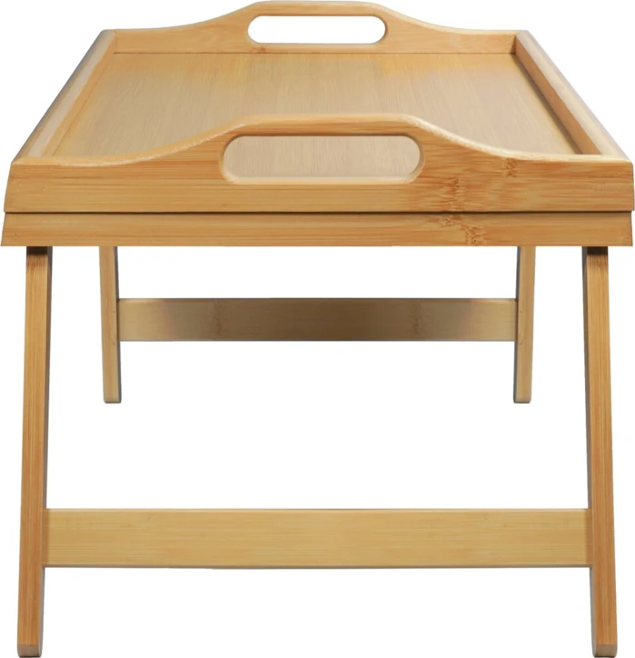 Plateau de lit avec pieds rabattables