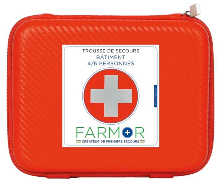 Trousse de secours BÂTIMENT 4/6 personnes