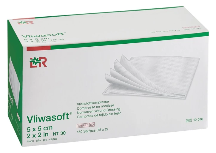Compresse en non-tissé stérile VLIWASOFT®