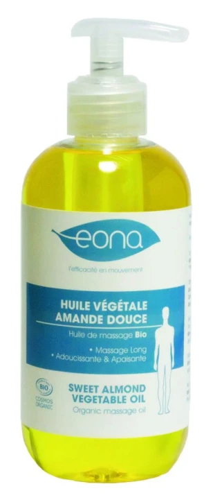 Huile végétale d'amande douce de massage BIO