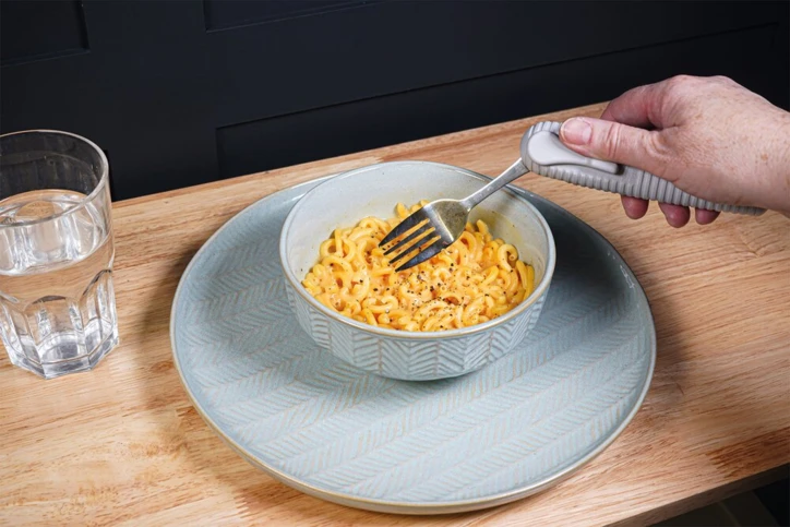 Ensemble fourchette & cuillère à grand manche