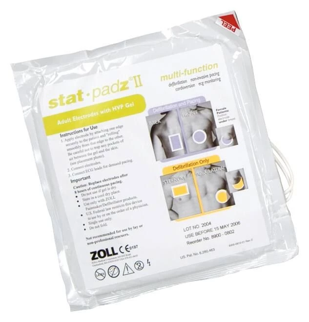 Électrodes pour défibrillateur AED Plus®
