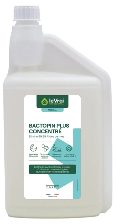 Nettoyant désinfectant BACTOPIN PLUS Concentré