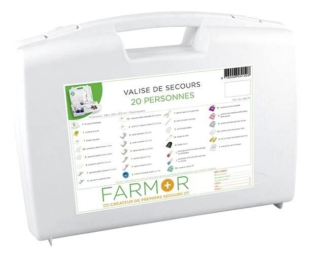 Valise de secours MULTIRISQUES 20 personnes