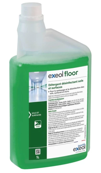 Détergent désinfectant sols et surfaces EXEOL FLOOR