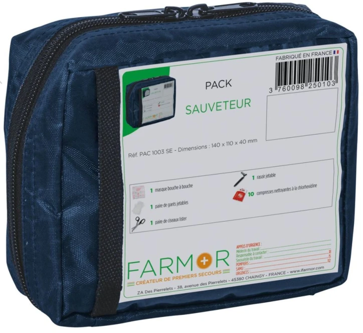 Pack SAUVETEUR DÉFIBRILLATEUR