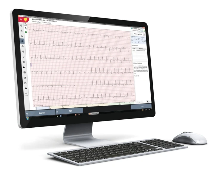 Installation du logiciel d'export pour ECG CARDIOVIT FT-1