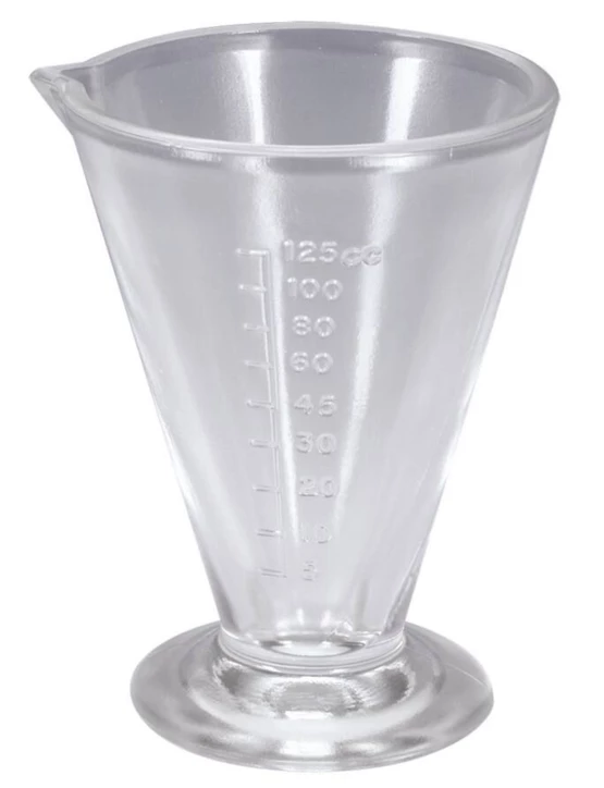 Verre à expérience gradué