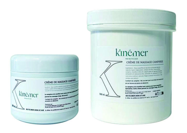 Crème de massage camphrée