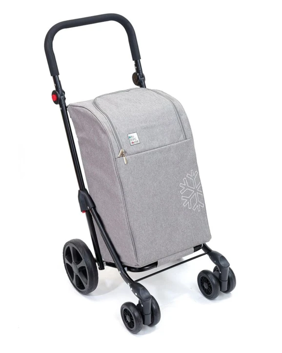 Chariot de courses isotherme quatroll over