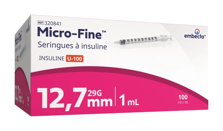 Seringue à insuline Micro-Fine™ +