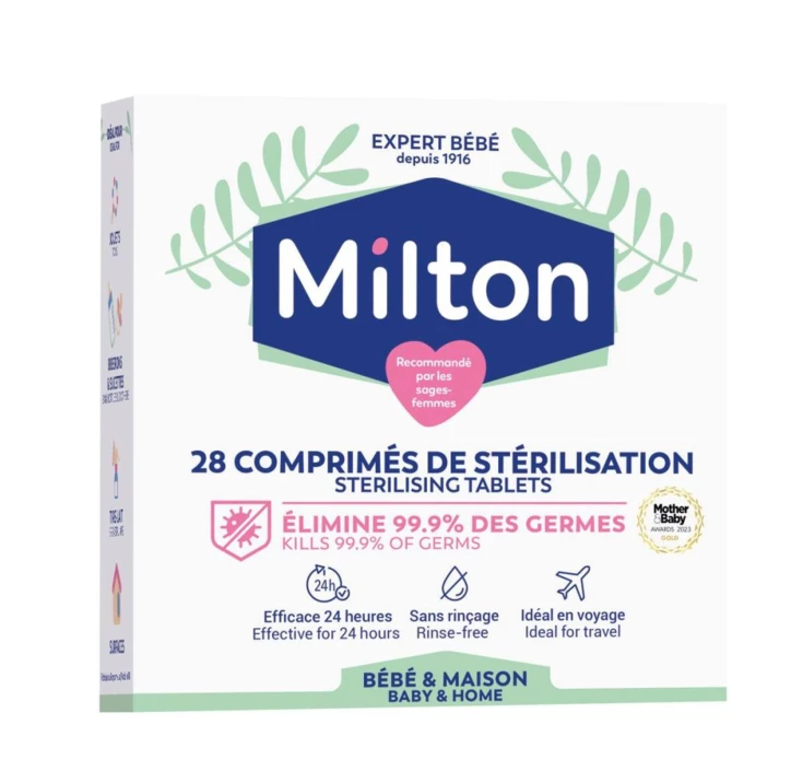 Comprimés de stérilisation MILTON
