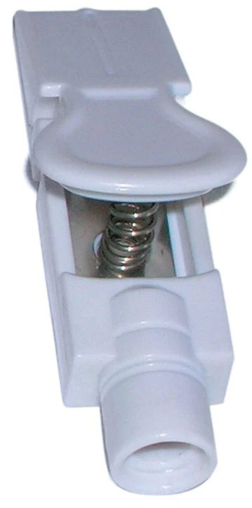 Pince crocodile électrode avec languette