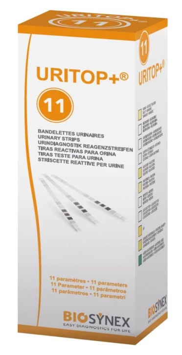 Bandelette d’analyse urinaire URITOP® +