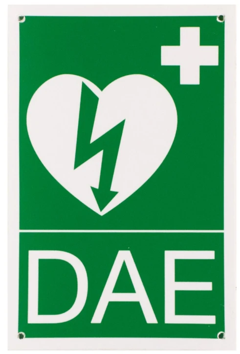 Panneaux de signalisation pour défibrillateur