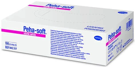 Gant PEHA-SOFT® NITRILE WHITE Non stérile