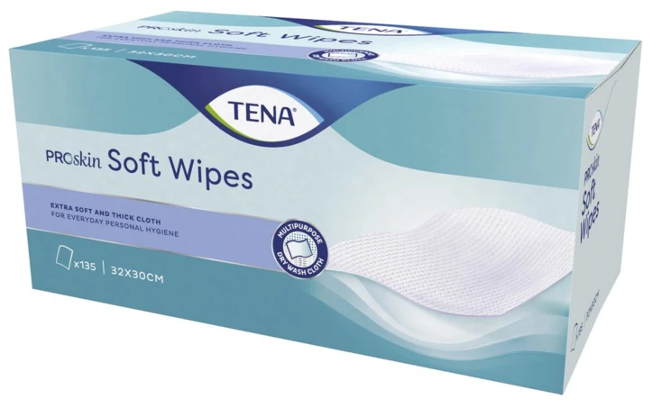 Carré TENA Soft Wipes ProSkin