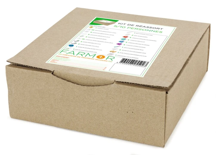 Kit recharge pour armoire à pharmacie 5/10 personnes