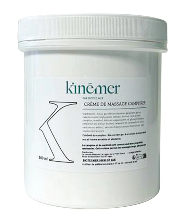 Crème de massage camphrée
