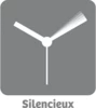 Horloge silencieuse CONTRASTE Ø 30 cm icon