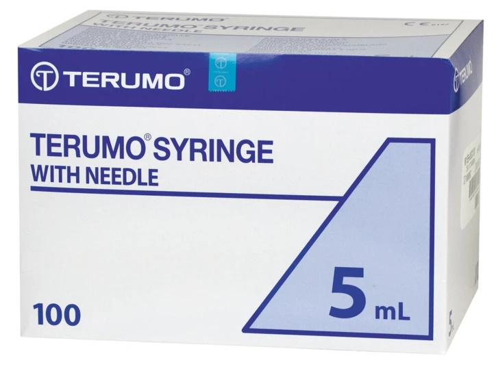 Seringue 3 pièces avec aiguille