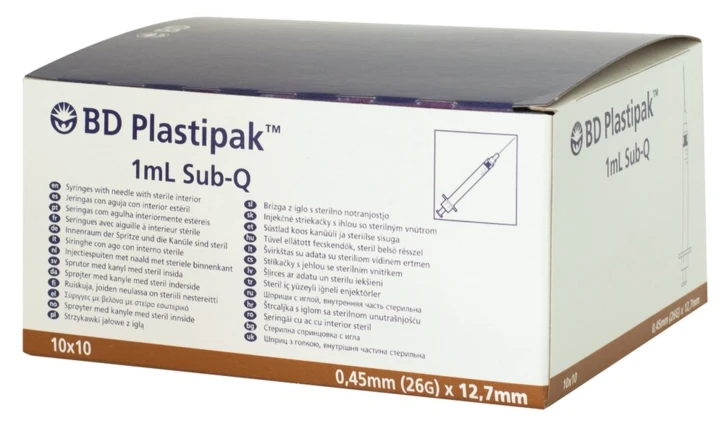 Seringue à tuberculine BD PLASTIPAK™