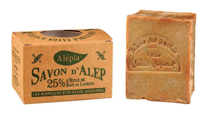 Savon d'Alep 25% d'huile de baie de laurier