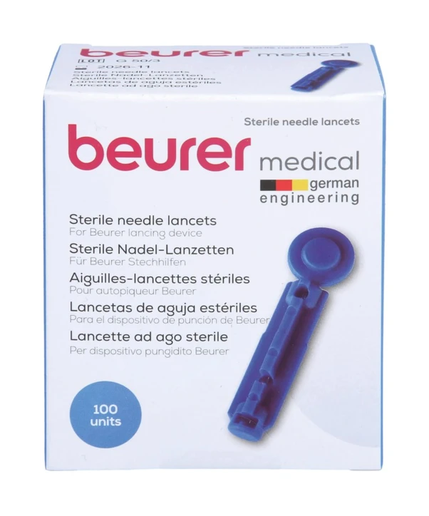 Lancette pour lecteur de glycémie sans code LEAN GL44