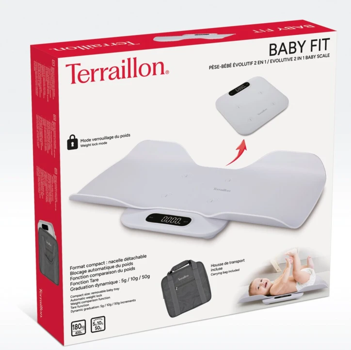 Pèse bébé évolutif 2EN1 BABY FIT
