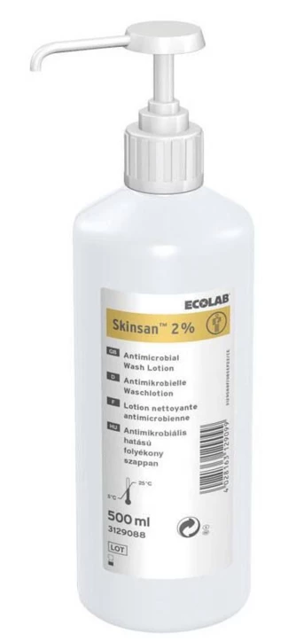 Lotion lavante antimicrobienne SKINSAN™ 2%