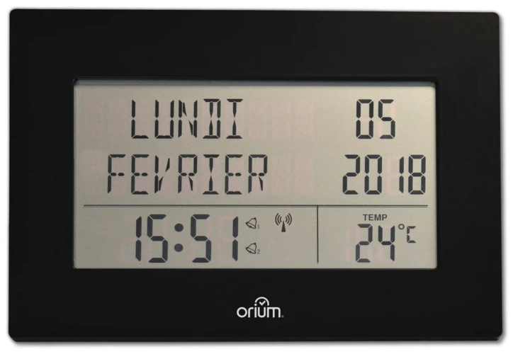 Horloge calendrier RC MEMENTO