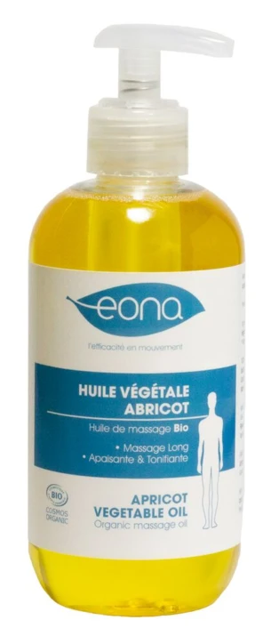 Huile végétale d'abricot de massage BIO
