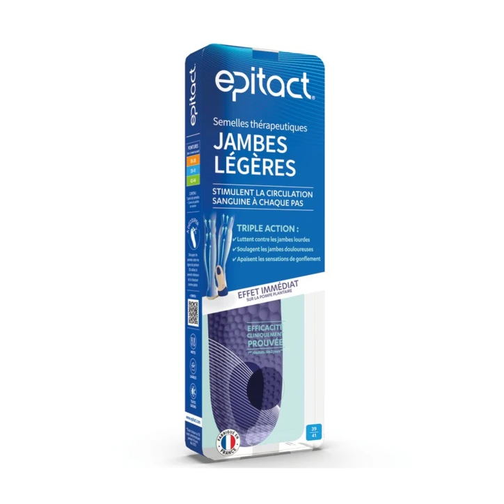 Semelle thérapeutique jambe légère EPITACT®