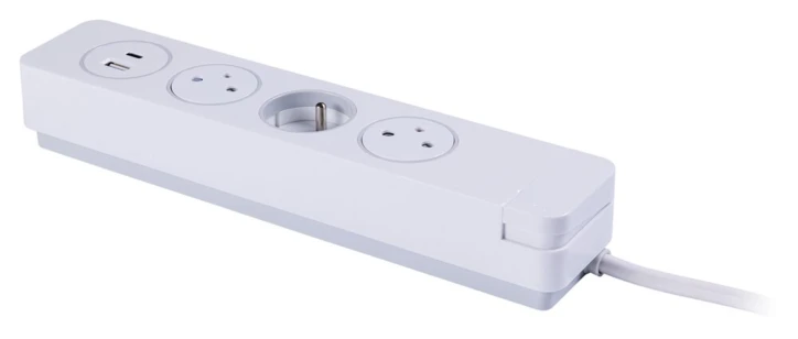 Bloc multiprise avec chargeur USB