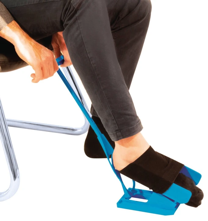 Enfile chaussette avec chausse-pied