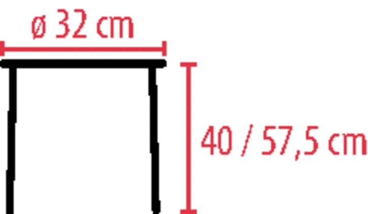 Tabouret de douche JOLETI