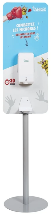 Totem polyvalent distributeur de gel