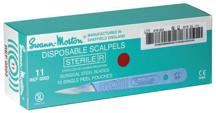 Bistouri stérile à usage unique