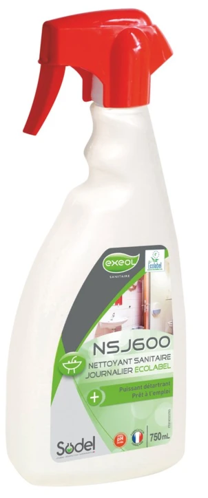 Nettoyant sanitaire journalier NSJ600
