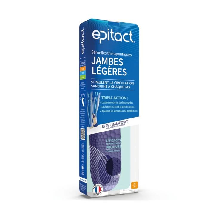 Semelle thérapeutique jambe légère EPITACT®