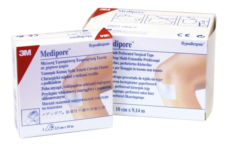 Sparadrap extensible non tissé 3M™ MEDIPORE™ LINER(21)