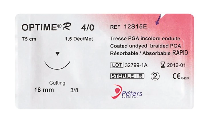 Suture résorbable OPTIME® R