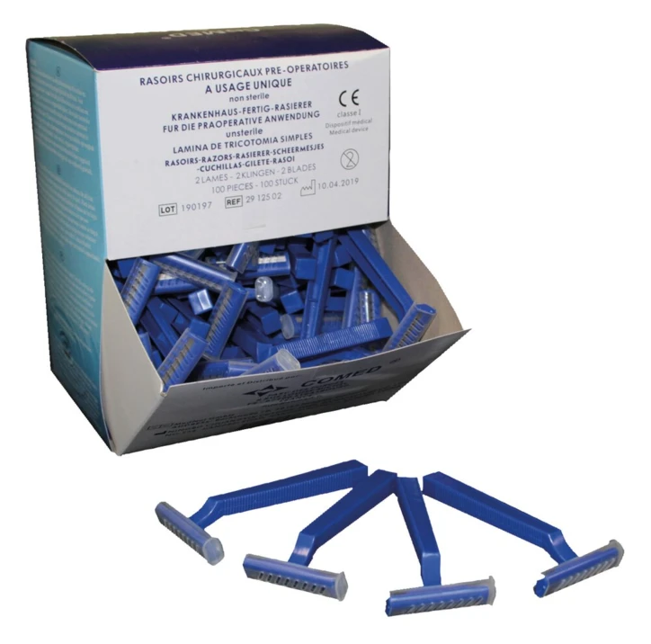 Rasoir à usage unique 2 lames