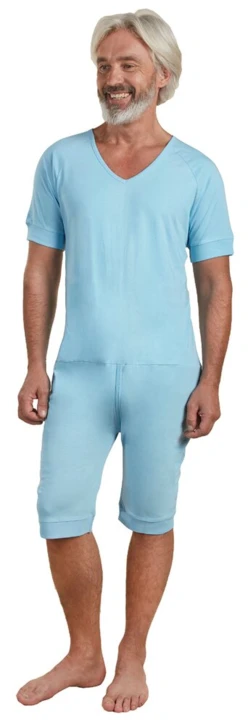 Grenouillère mixte manches & jambes courtes