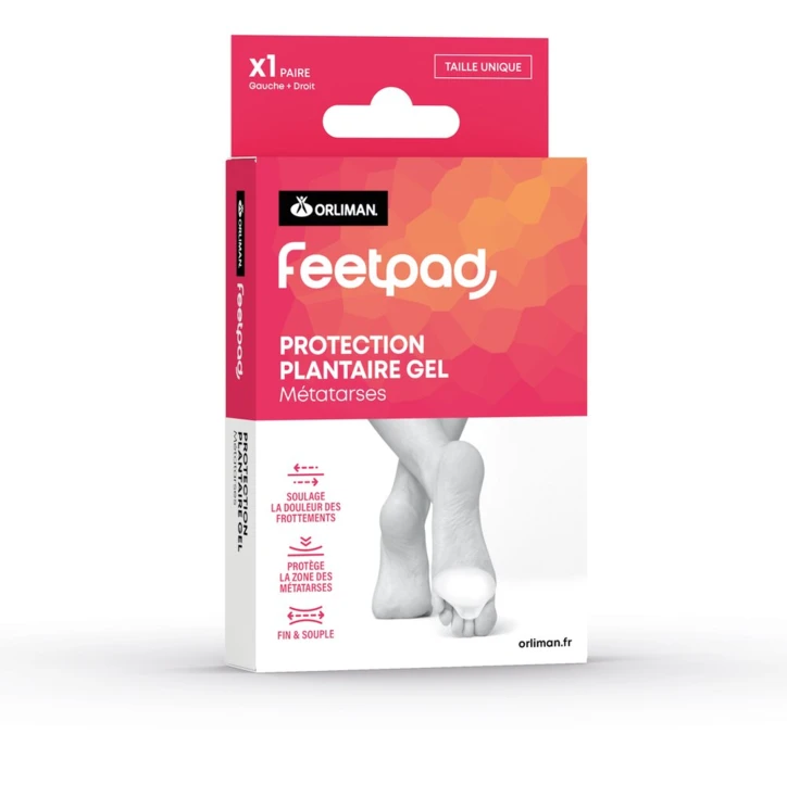 Protecteur plantaire gel métatarses Orliman® FeetPAD