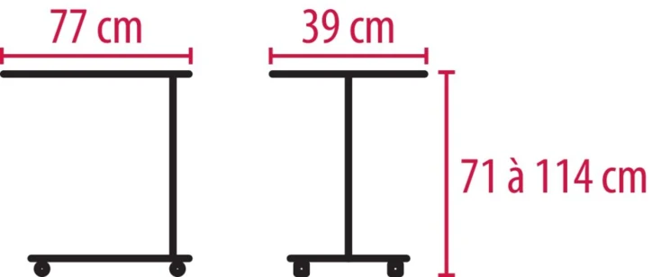Table de lit LIFTIS